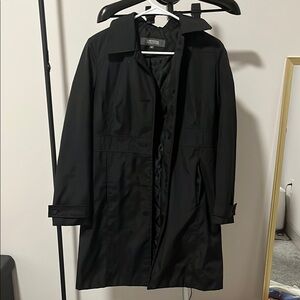 Kenneth Cole Black Trench Coat
